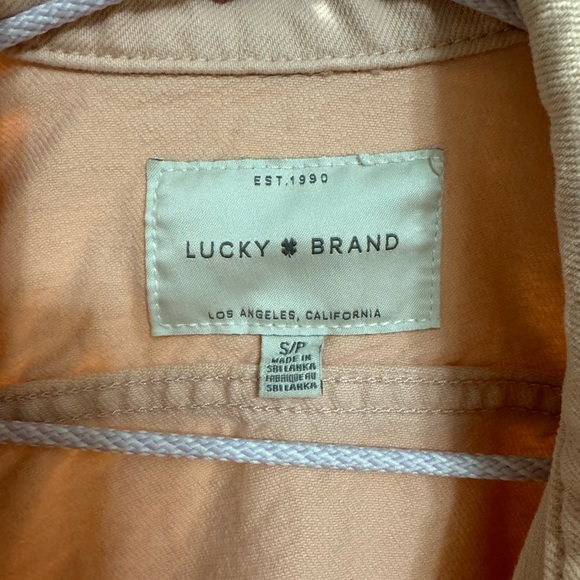 Women’s Lucky Brand “The Tomboy Trucker” Denim Jacket, Size S - Picture 3 of 8